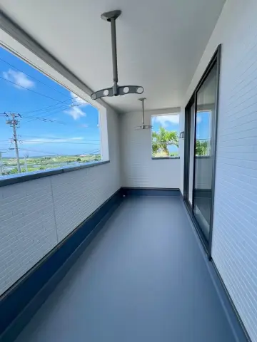 糸満新垣建売2号棟　ベランダ