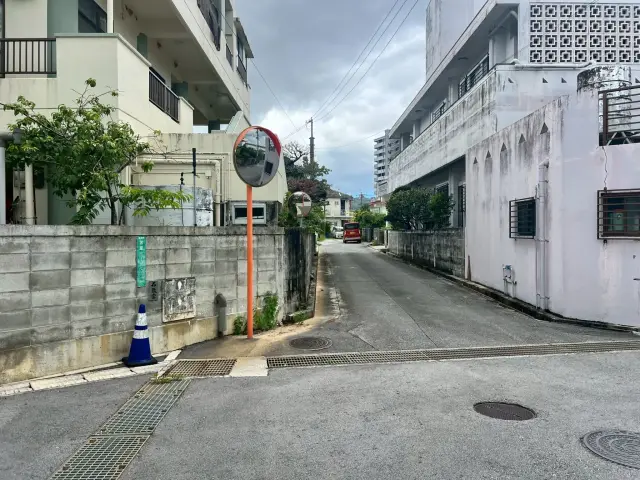 名護宮里売家_接続道路状況