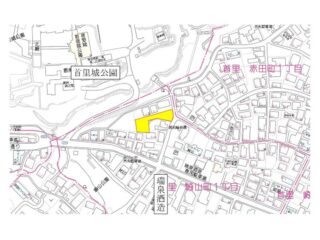 首里崎山町1丁目売地-地図