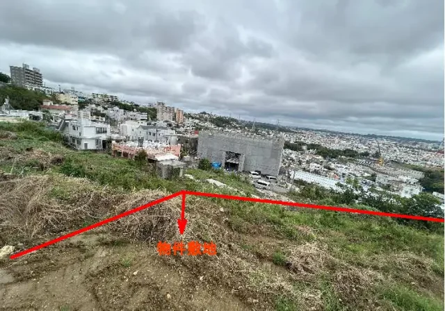 沖縄市大里2丁目敷地写真