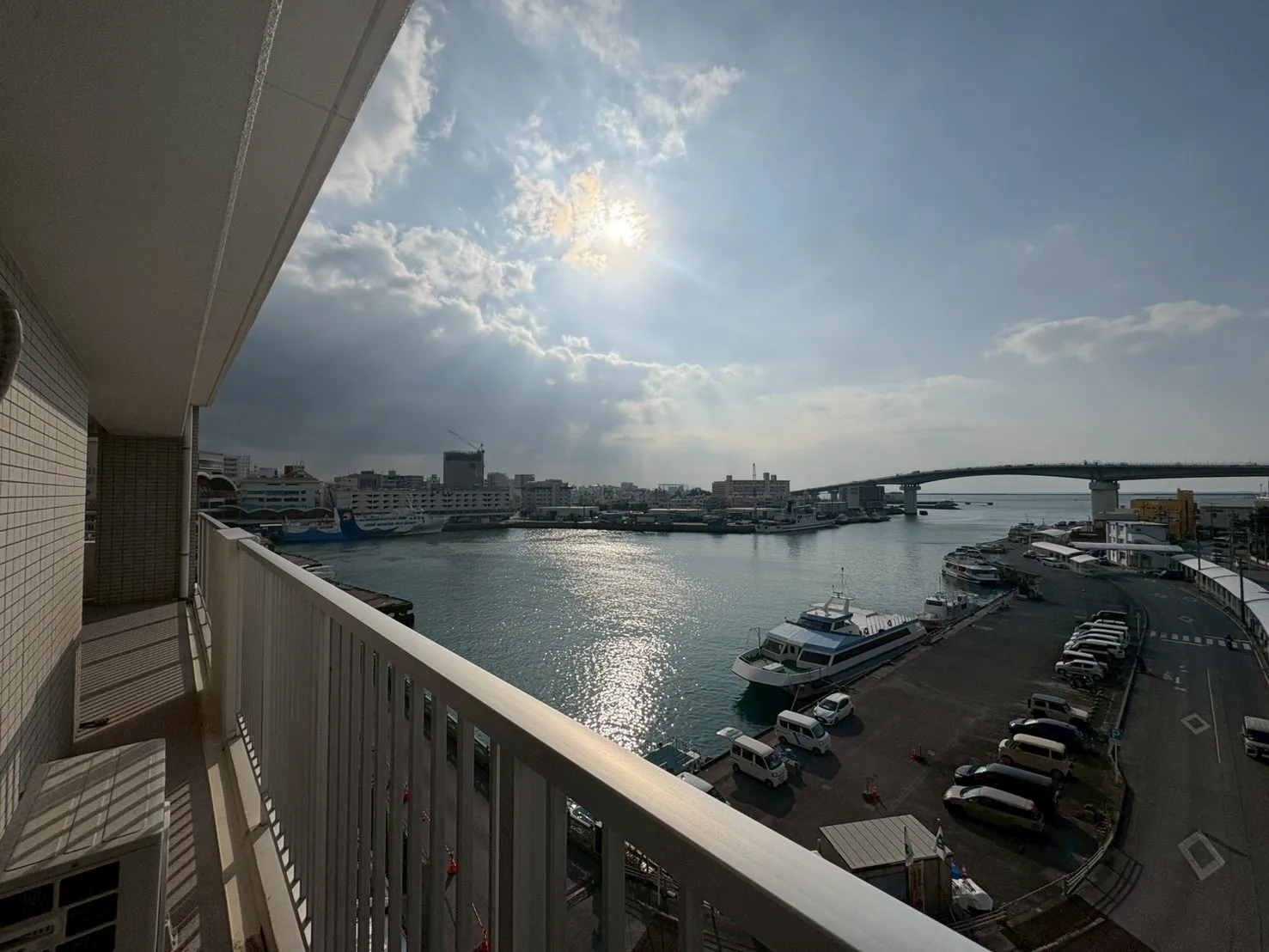 ベランダからの眺望